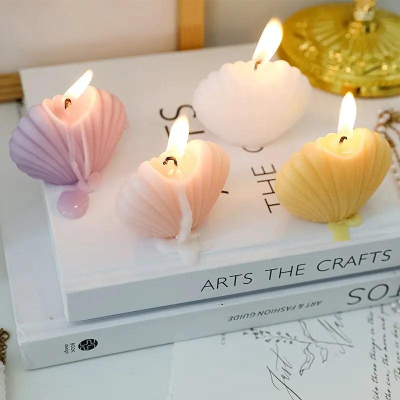 Shell Scented Aromatherapy Candles - Abundia House