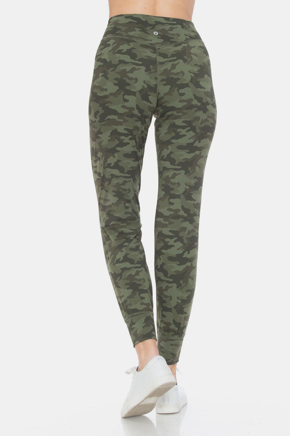 Leggings Depot Camouflage High Waist Leggings - Abundia House