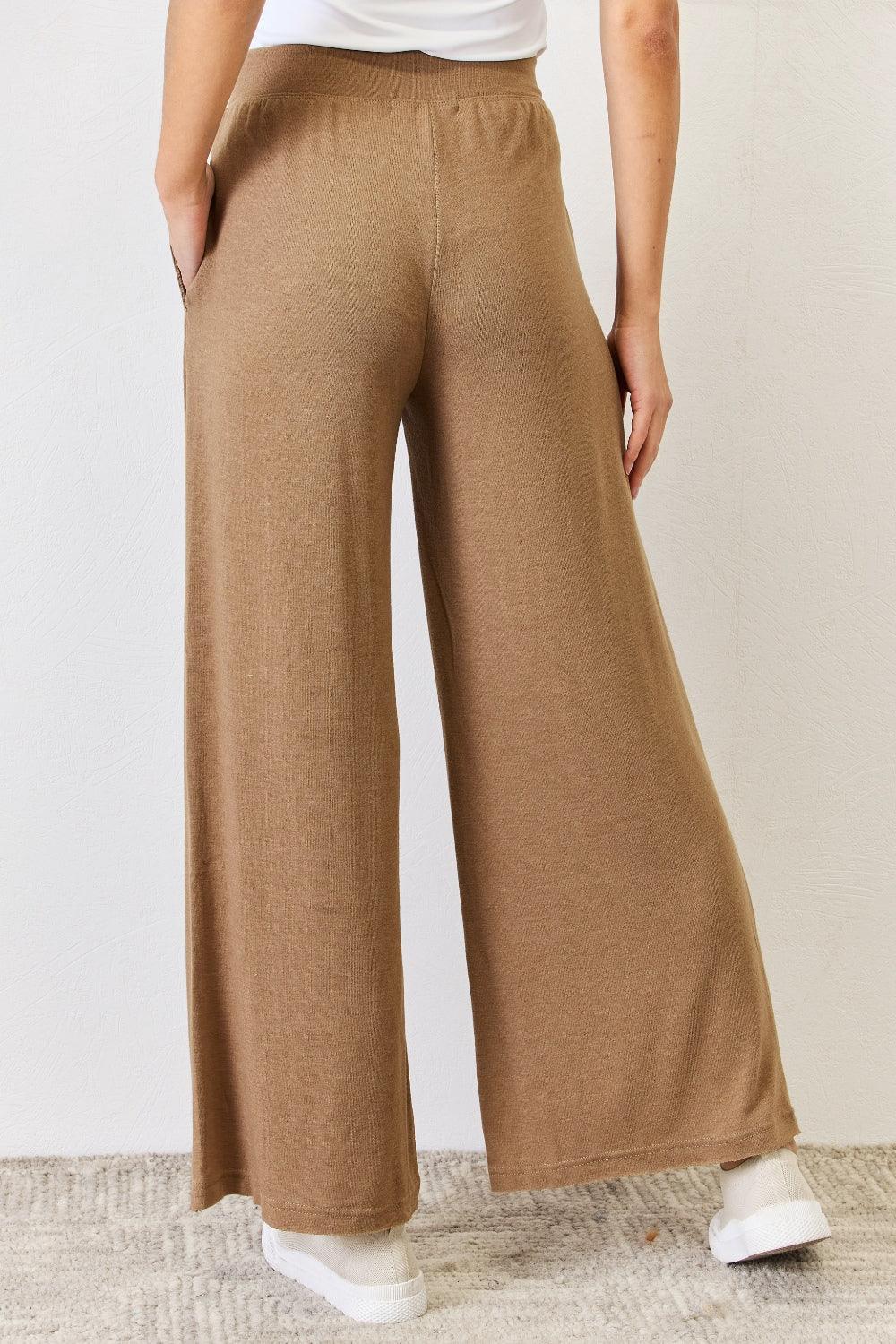 RISEN Ultra Soft Wide Leg Pants - Abundia House