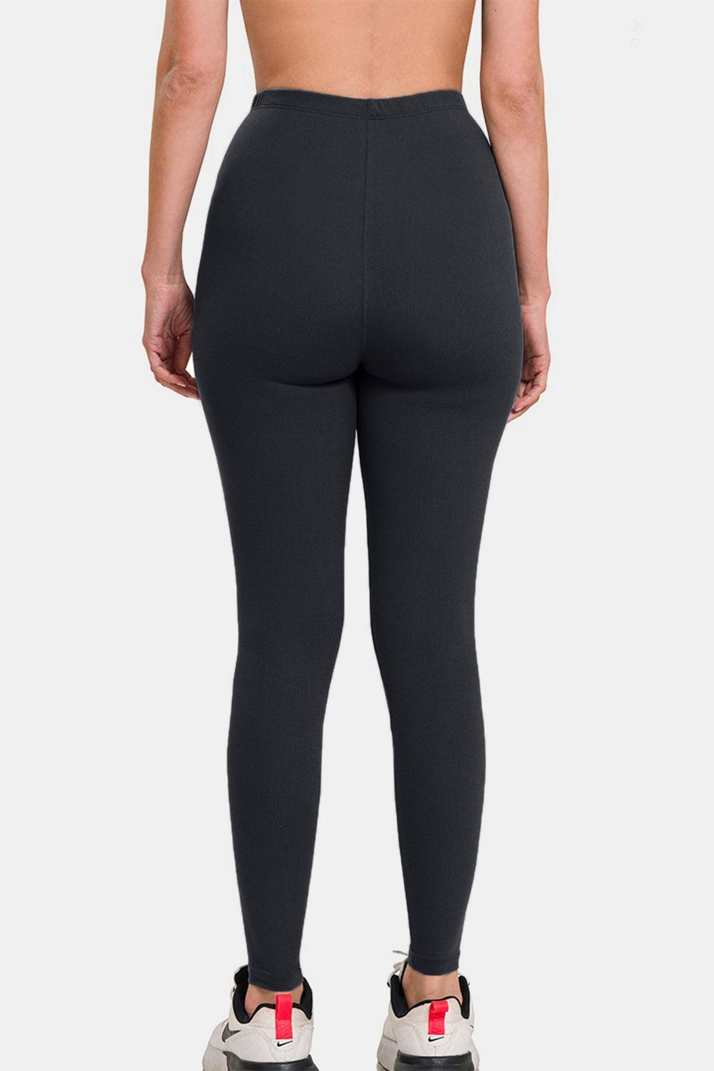 Zenana Premium Microfiber High Waist Leggings - Abundia House