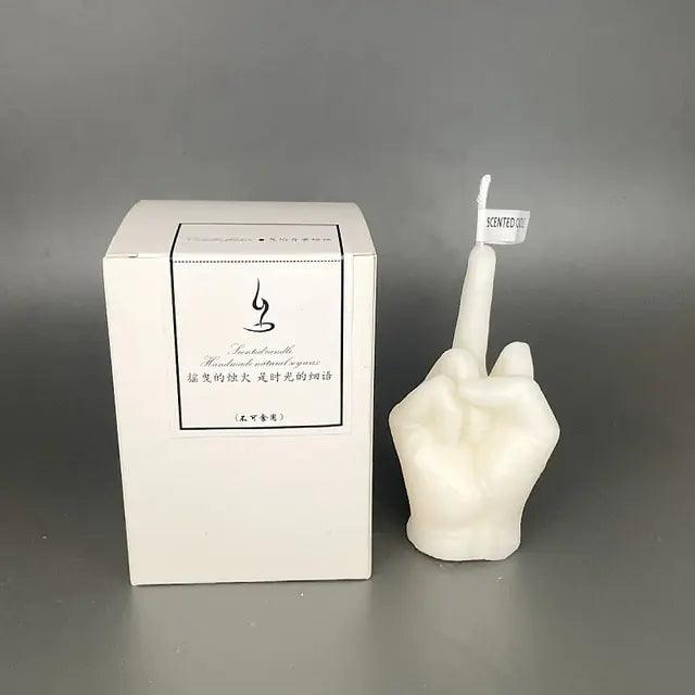 Middle Finger Shaped Scented Candles - Abundia House