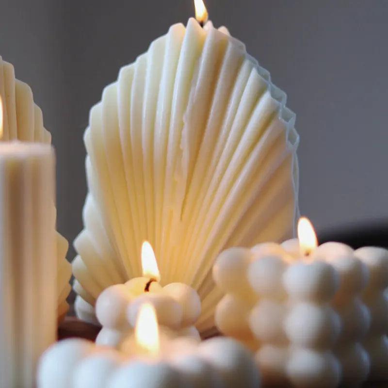 Cattail Leaf Scented Candles - Abundia House