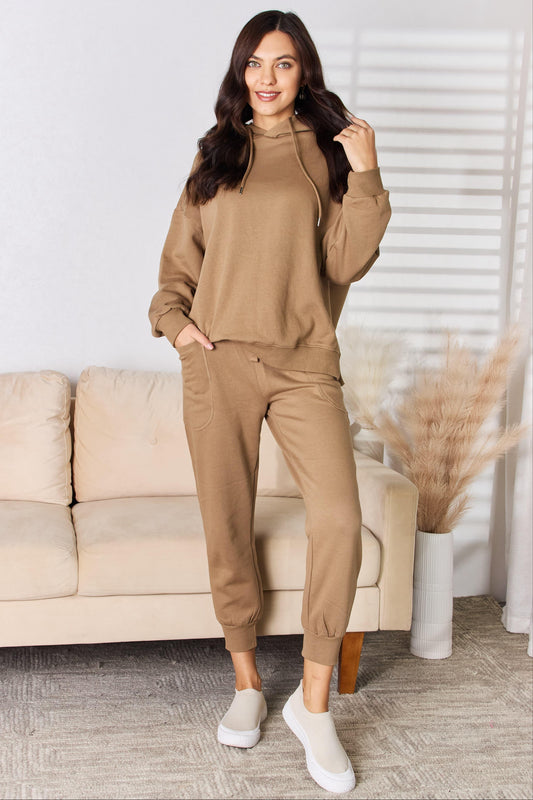 RISEN High Rise Relaxed Joggers - Abundia House