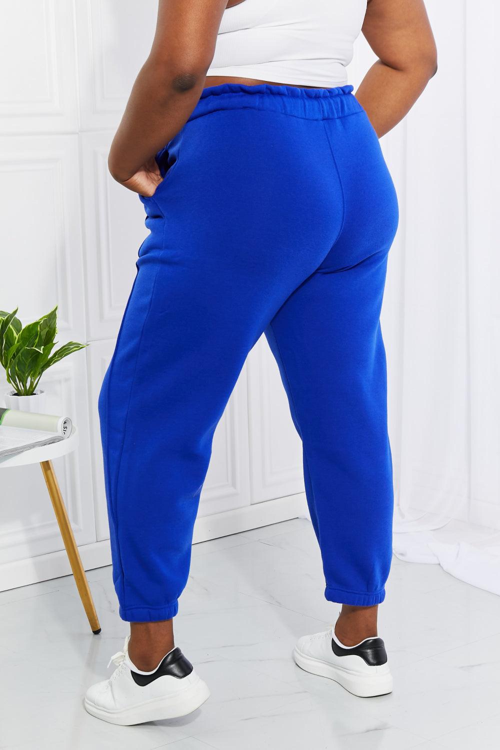 Zenana Full Size Can't Stop Me Paperbag Waist Joggers - Abundia House