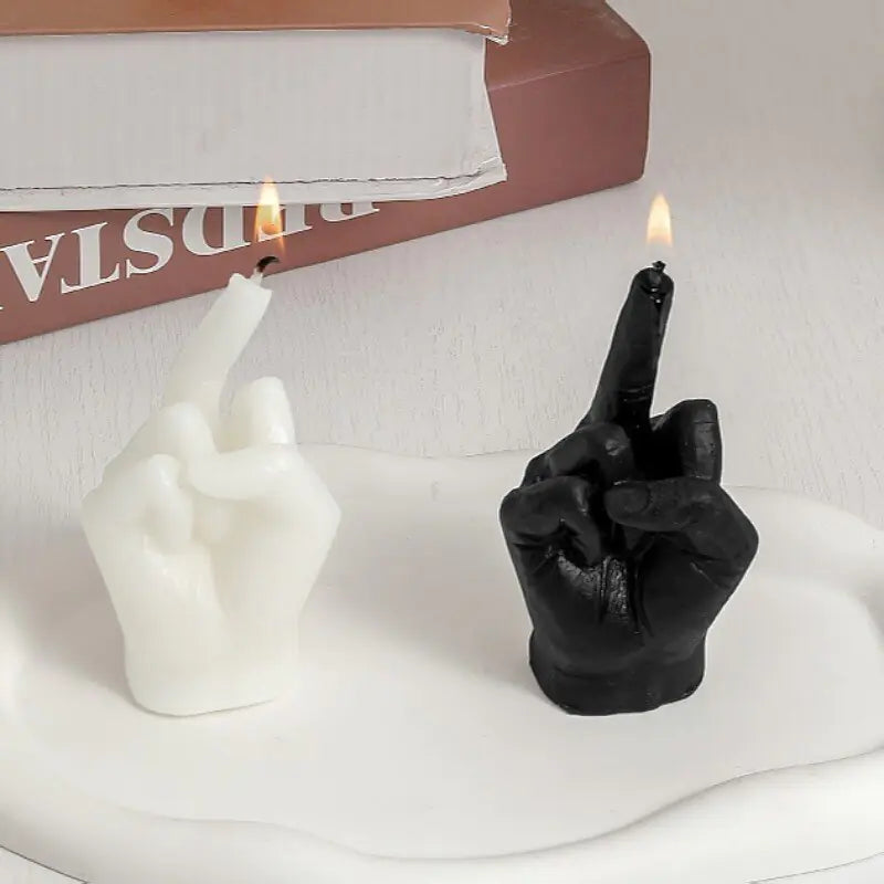 Middle Finger Shaped Scented Candles - Abundia House